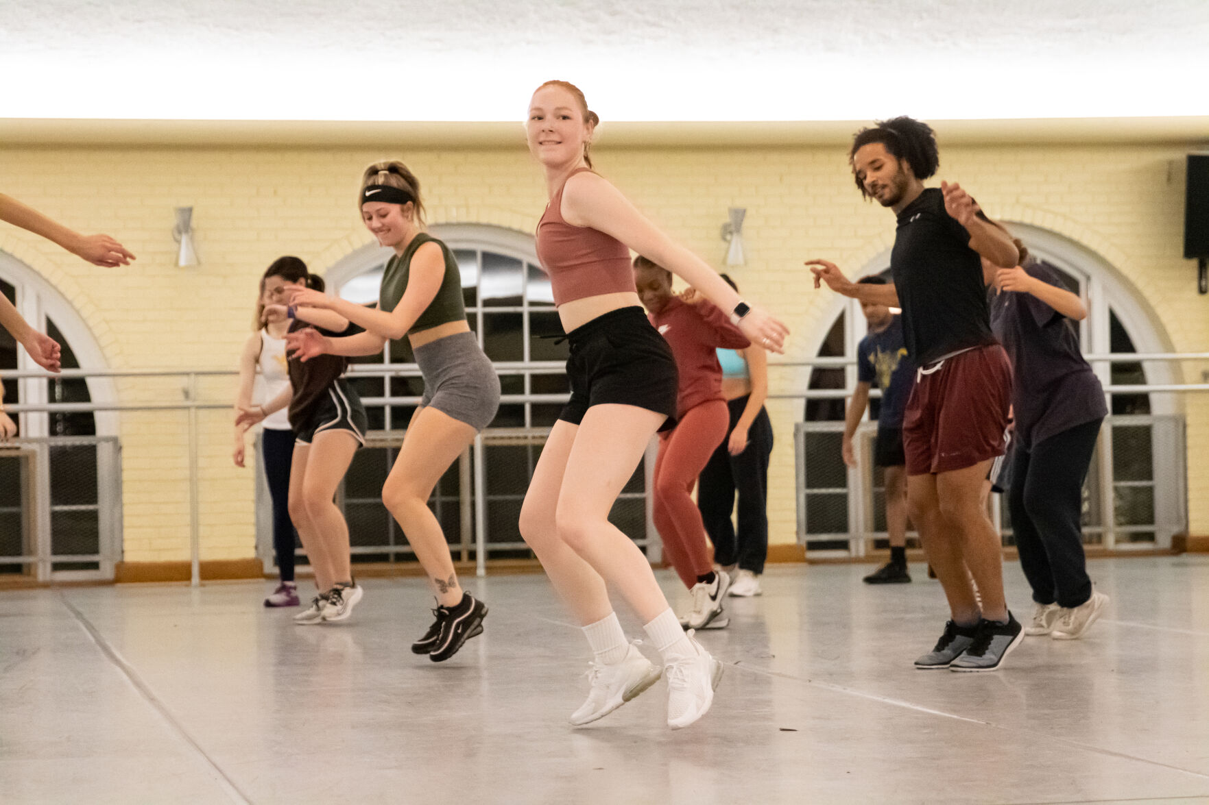 Dance students